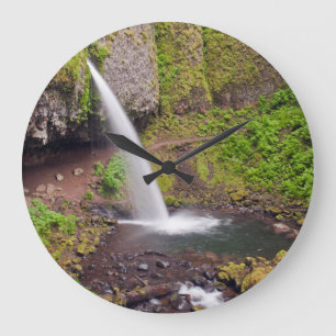 USA, Oregon, Columbia River Gorge 4 Große Wanduhr