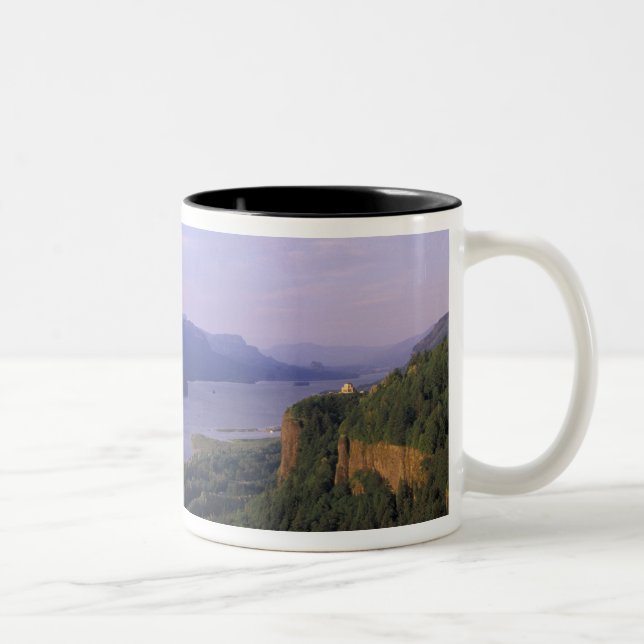 USA, Oregon, Columbia River Gorge National 4 Zweifarbige Tasse (Rechts)