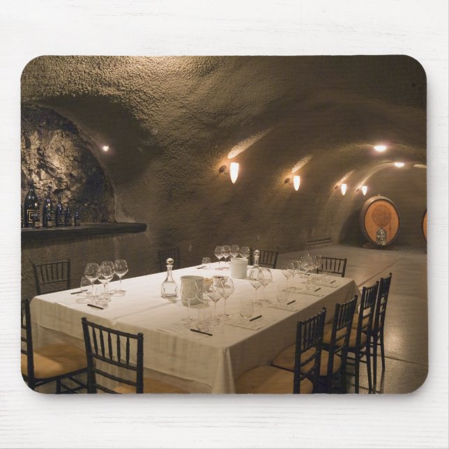 USA, Oregon, Dundee. Esszimmer in Bogenschießen Mousepad (Vorne)