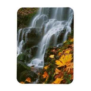 USA, Oregon, Fairy Falls, Columbia River Gorge Magnet