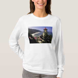 USA, Oregon, Florence. Heceta Head Leuchtturm T-Shirt