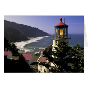 USA, Oregon, Florence. Leuchtturm Heceta Head