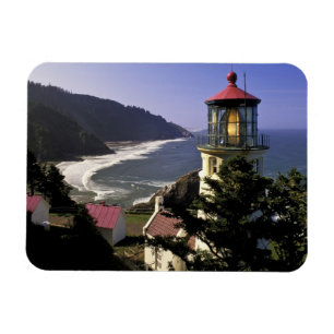 USA, Oregon, Florenz. Heceta Head Lighthouse Magnet