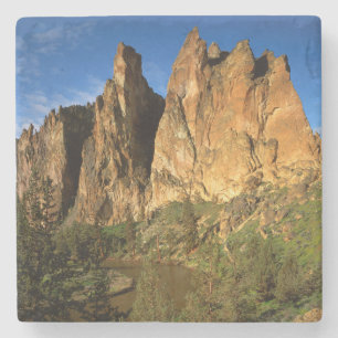 USA, Oregon, Granite Cliffs At Smith Rock Staat Steinuntersetzer