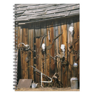 USA, Oregon, Harney County. Alte Mietstall Notizblock