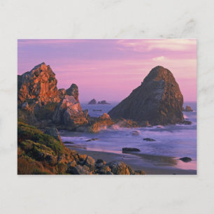 USA, Oregon, Harris State Beach, Brookings. 2 Postkarte