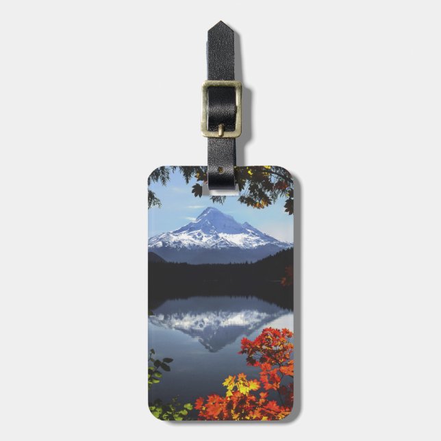 USA, Oregon, Hood National Forest. Gepäckanhänger (Vorderseite vertikal)