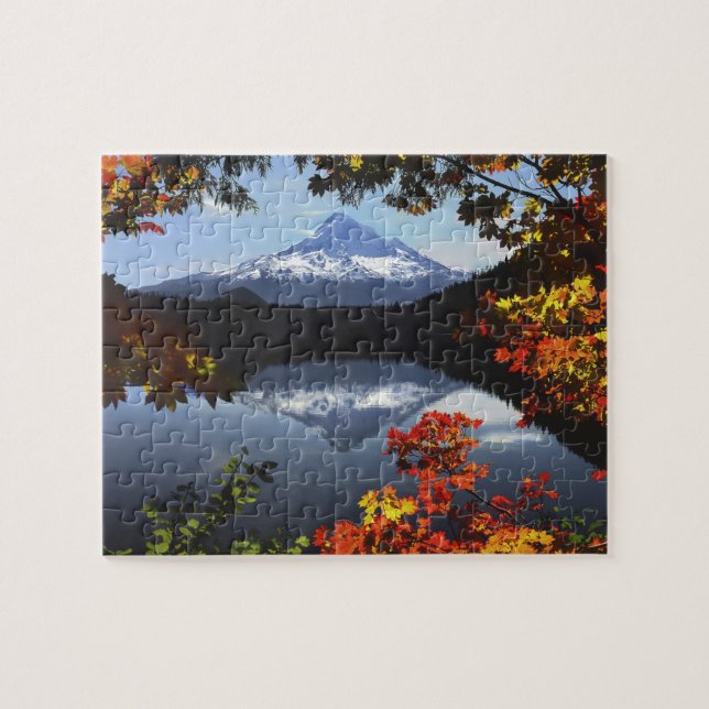 USA, Oregon, Hood National Forest. Puzzle (Horizontal)