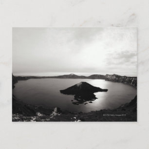 USA, Oregon, Krater Lake, Wizard Island, Postkarte