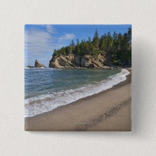 USA, Oregon, Küstenlinie Button