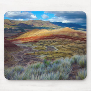 USA, Oregon. Landschaft der gestrichenen Hügel Mousepad