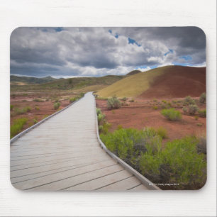 USA, Oregon, Mitchell, Bahn unter gemalt Mousepad