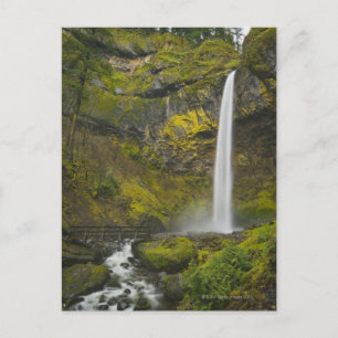 USA, Oregon, Multnomah Landkreis, Elowah Falls Postkarte