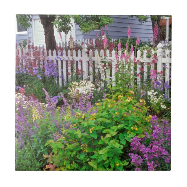 USA, Oregon, Portland. Explosion der Springtime Fliese (Vorderseite)