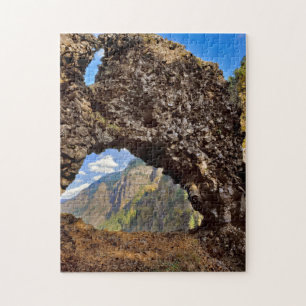 USA, Oregon. Rock Of Ages Arch im Columbia River Puzzle