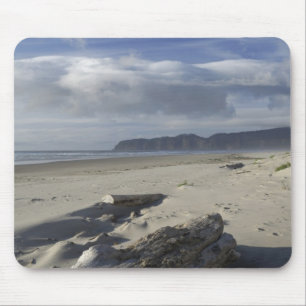 USA, Oregon, Sand Dunes and Ocean, Pacific City Mousepad