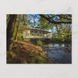 USA, Oregon, Scio, Larwood Wayside, Larwood 2 Postkarte