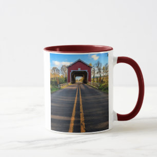 USA, Oregon, Scio, Shimanek-Brücke 2 Tasse