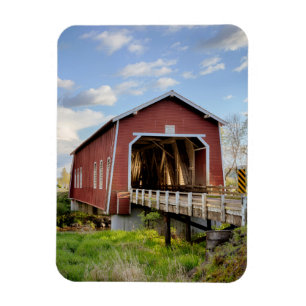 USA, Oregon, Scio, Shimanek-Brücke Magnet