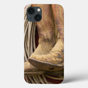 USA, Oregon, Seneca, Ponderosa Ranch. Nahaufnahme Case-Mate iPhone Hülle
