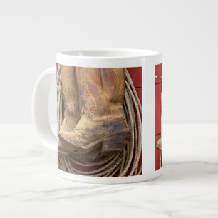 USA, Oregon, Seneca, Ponderosa Ranch. Nahaufnahme Jumbo-Tasse