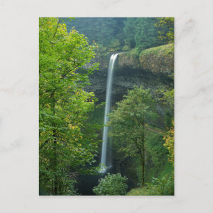 USA, Oregon, Silver Falls Staat Park Postkarte