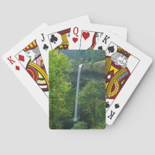 USA, Oregon, Silver Falls State Park Spielkarten