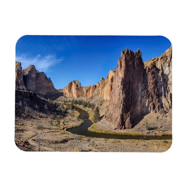 USA, Oregon, Smith Rock Staat Park Magnet (Horizontal)