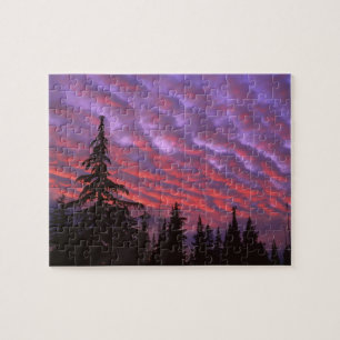 USA, Oregon, Three Sisters Wilderness, Lebendig Puzzle