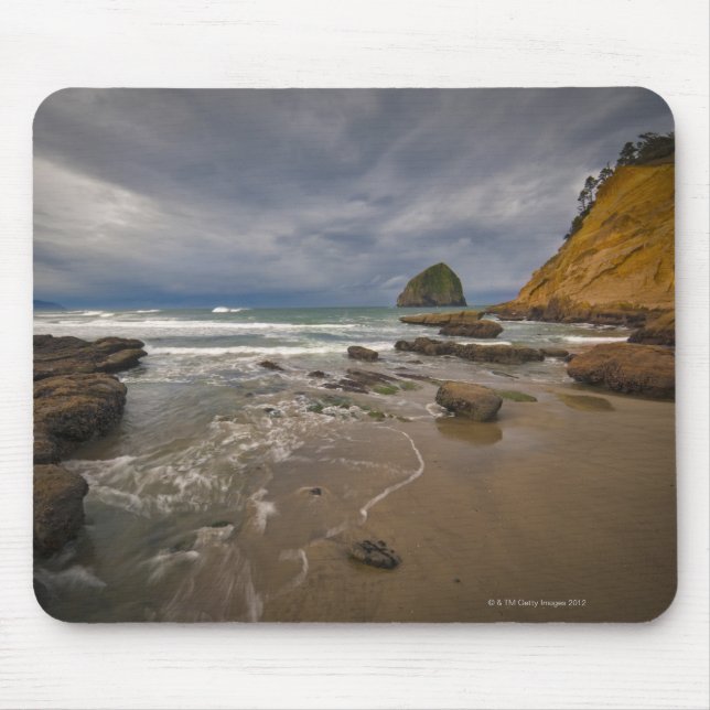 USA, Oregon, Tillmook Landkreis, Strand mit Mousepad (Vorne)