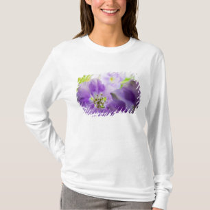 USA, Oregon, Willamette Valley, Larkspur Close T-Shirt