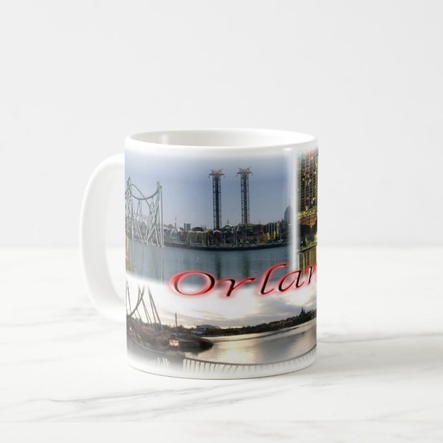 USA - Orlando Florida - Kaffeetasse (Vorderseite Links)