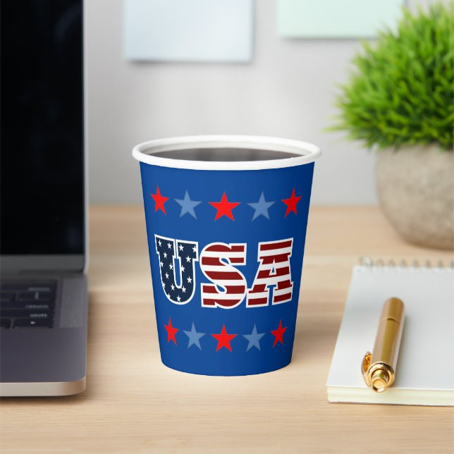 USA Paper Cup Pappbecher (InSitu)