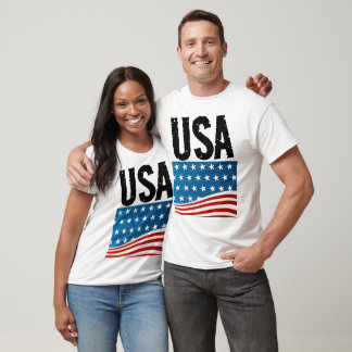 USA PATRIOTIC 4. Juli T - SHIRT T - SHIRT