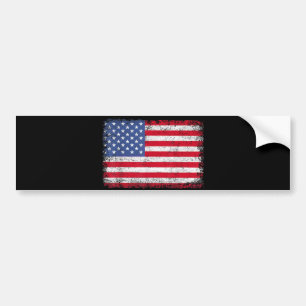 USA Patriotic American Flag for Men Women Kids Boy Autoaufkleber