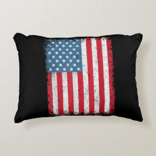 USA Patriotic American Flag for Men Women Kids Boy Dekokissen