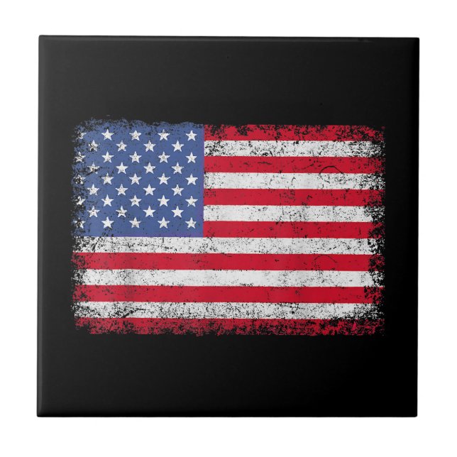 USA Patriotic American Flag for Men Women Kids Boy Fliese (Vorderseite)