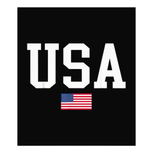 USA Patriotic American Flag for Men Women Kids Boy Fotodruck