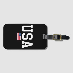USA Patriotic American Flag for Men Women Kids Boy Gepäckanhänger