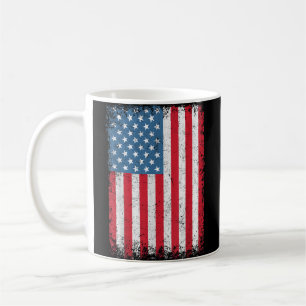 USA Patriotic American Flag for Men Women Kids Boy Kaffeetasse