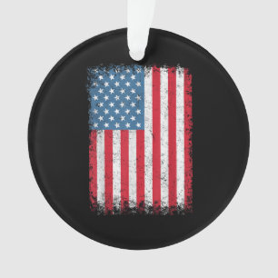 USA Patriotic American Flag for Men Women Kids Boy Ornament