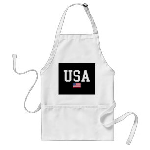 USA Patriotic American Flag for Men Women Kids Boy Schürze