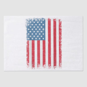 USA Patriotic American Flag for Men Women Kids Boy Seidenpapier