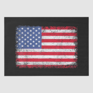 USA Patriotic American Flag for Men Women Kids Boy Seidenpapier