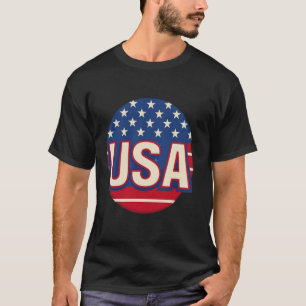 USA Patriotic American Flag for Men Women Kids Boy T-Shirt