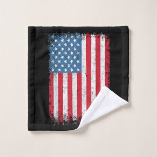 USA Patriotic American Flag for Men Women Kids Boy Waschlappen