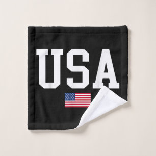 USA Patriotic American Flag for Men Women Kids Boy Waschlappen
