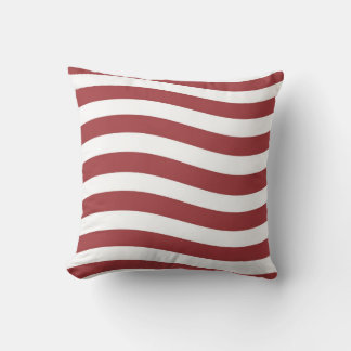 USA PATRIOTIC FLAG STRIPES PILLOW KISSEN
