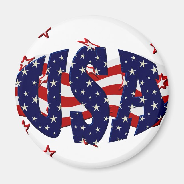USA-Patriotic Magnet (Vorne)