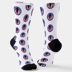 USA Patriotic MARATHON / RELAU RUN Socken